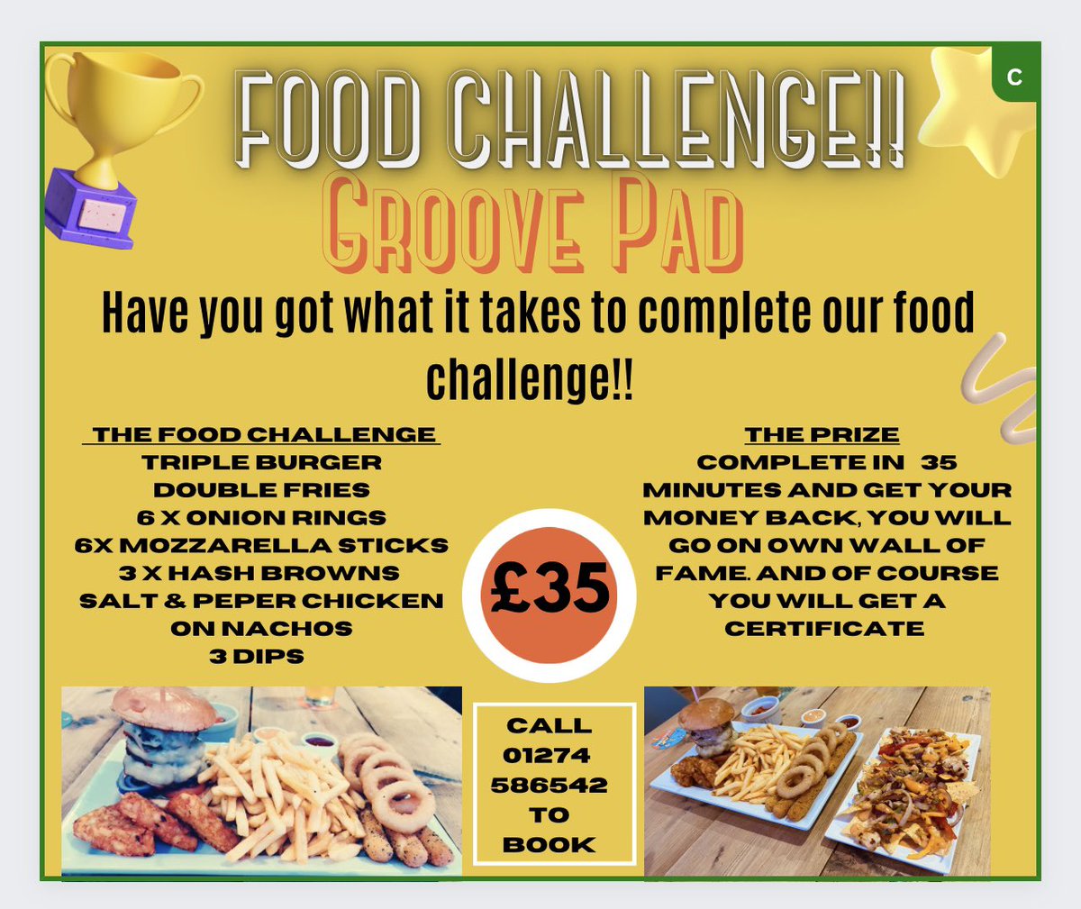 Groove Pad Bar & Kitchen Shipley tweet media