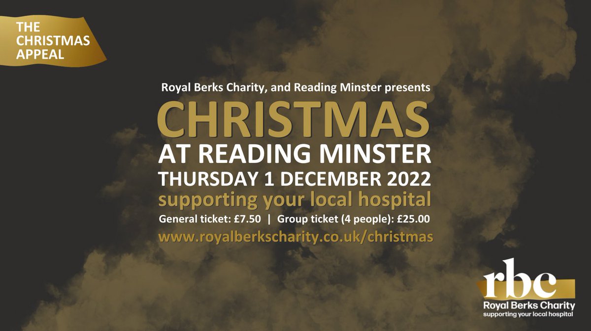 RoyalBerksChar's tweet photo. Online ticket sales close at midnight tomorrow night - book now to avoid disappointment! 

https://t.co/jQBZOfO7t8 https://t.co/8v8aED286R