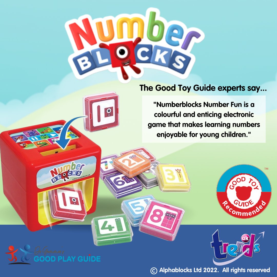 Join the Numberblocks with eight fun activities! Great for children, grandchildren, nieces and nephews for Christmas!🎅
#goodplayguide #trendsuk #numberfun <a href="/numberblocks/">Numberblocks</a> <a href="/bbciplayer/">BBC iPlayer</a> #Alphablocks <a href="/alphablocks/">Alphablocks</a> #expertsinplay #dramandagummer #learningthroughplay