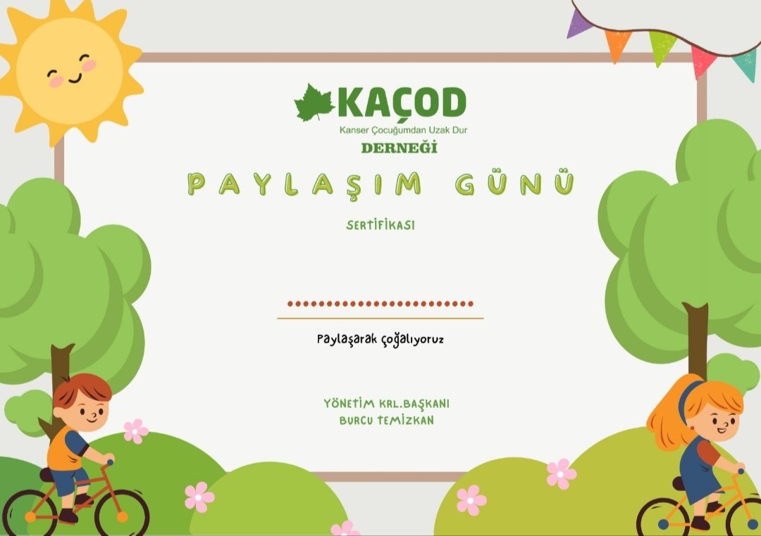 Paylaşarak çoğalıyoruz...
Paylaşma gününde 1 fincan kahve az içerek çocuklarımızın beslenmesine destek olabilirsiniz....
kacod.org.tr
#paylaşma