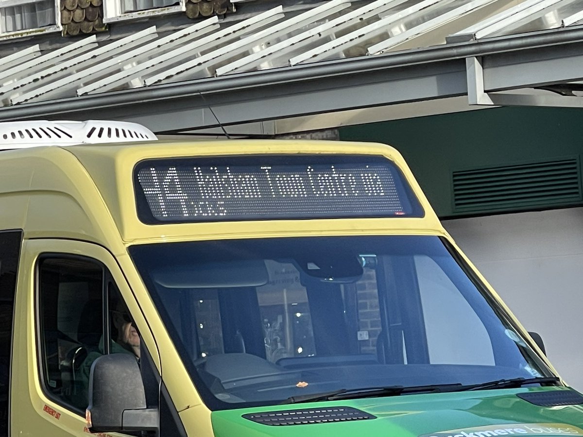 BusAndTrainUser On Twitter Community Buses Lproviding A Great Service busandtrainuser-on-twitter-community-buses-lproviding-a-great-service