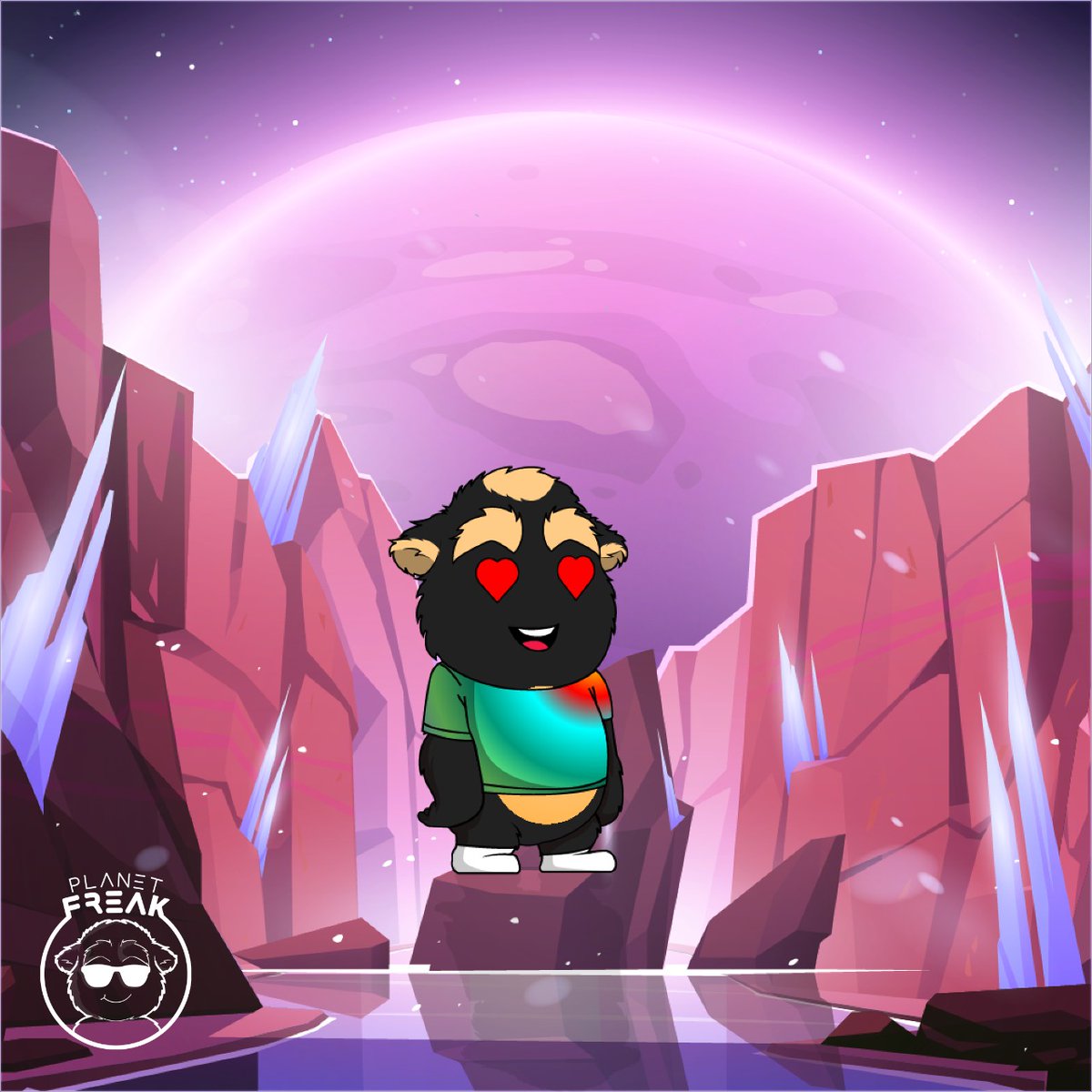 The love of black Freak❤️
.
.
.
#NFTCommmunity #NFT #planetfreaknft