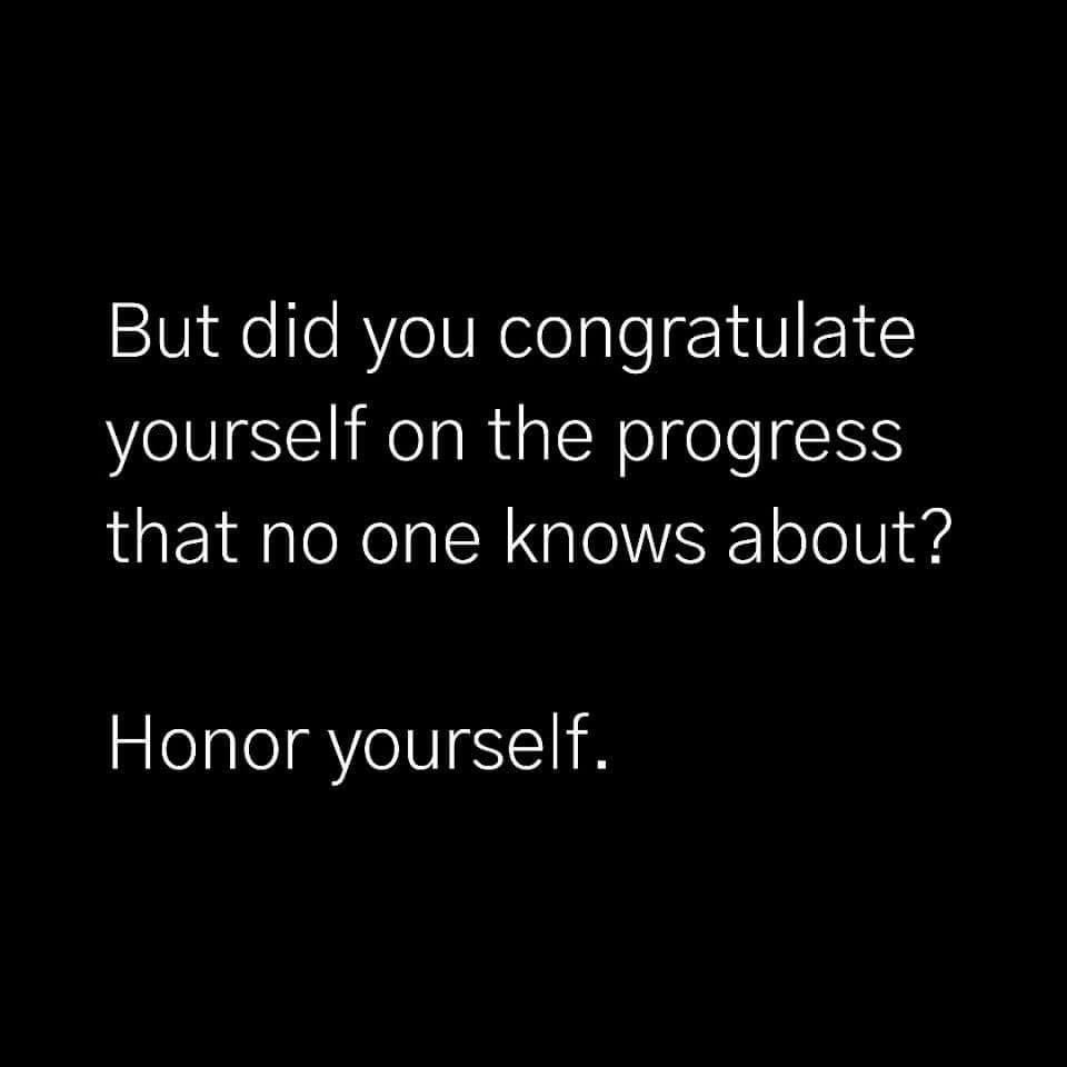 Happy Monday Tweeters

Don’t forget to celebrate your success that nobody knows about 👏🏼👏🏼