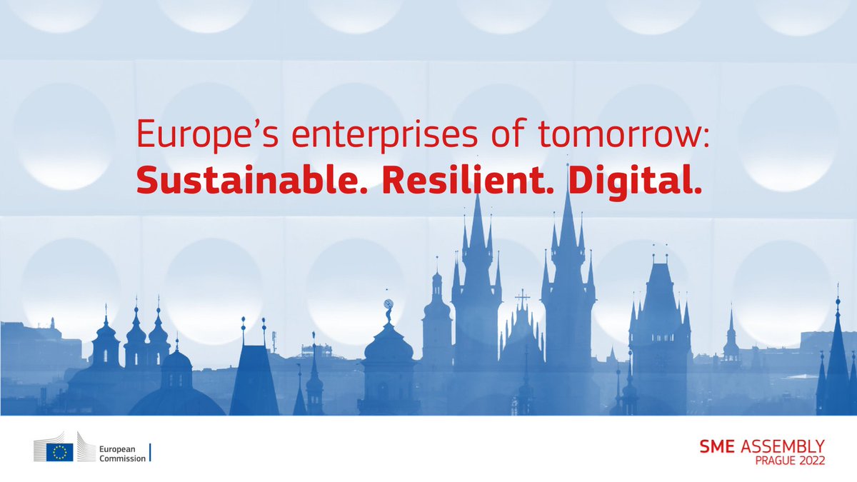 EEPA_EU's tweet photo. Would you like to win a #SMEAssembly2022 prize?

During the next 3 days:
📱 Share a tweet about the event
✔️ Follow and tag 👉 @EEPA_EU
💥Use the hashtag #SMEAssembly2022

The best tweet will receive a surprise prize.
Stay tuned! https://t.co/02QSjlNGbC