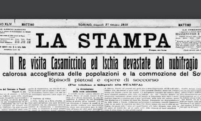 1910.
112 anni dopo sempre le stesse tragedie.

#Ischia #28novembre