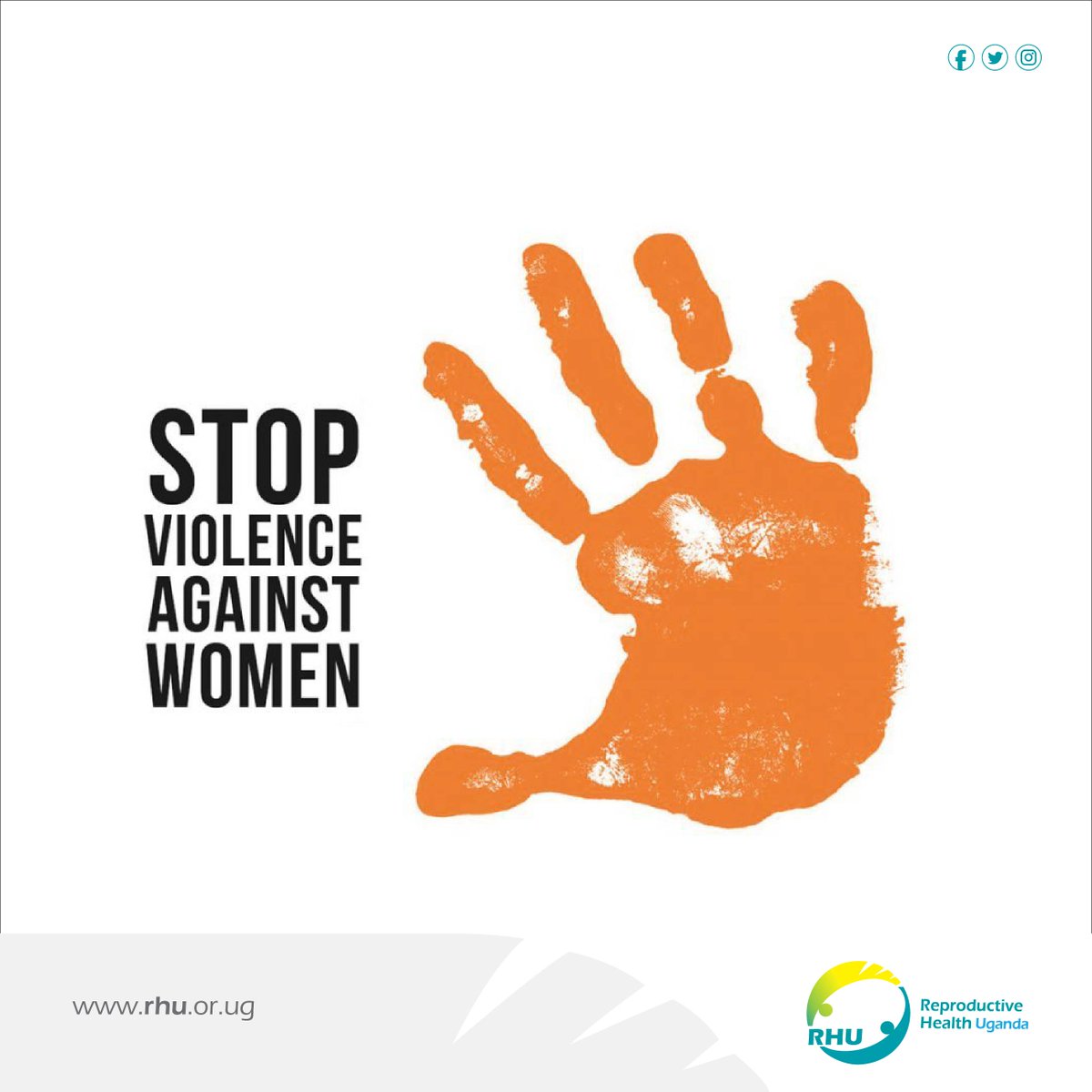 RHUganda's tweet photo. Around 1 in 3 women and girls experience physical and sexual violence in their lifetime. No woman should live in fear of violence. 

Stop violence against women! 

#16DaysOfActivism 
#OrangeTheWorld https://t.co/USemdOW43e