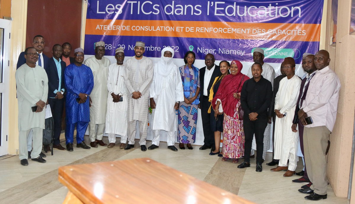 RealSmartAfrica's tweet photo. Smart Africa is hosting a two-day workshop on ICT in Education and capacity building in Niamey, Niger from the 28th to 29th of November 2022. #sas #capacitybulding #sada https://t.co/Hc5urdAAob