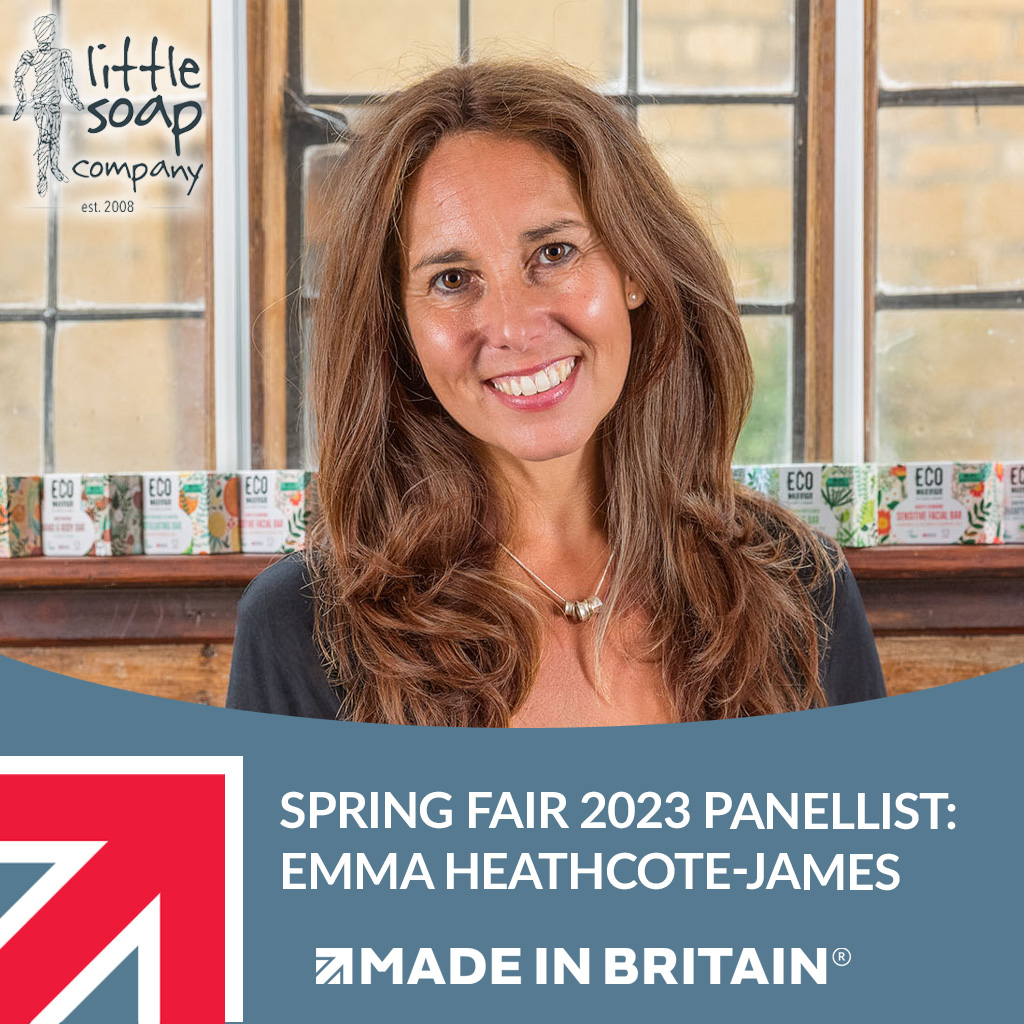 Made in Britain (@madeinbritaingb) on Twitter photo #MadeinBritain is delighted to announce that Emma Heathcote-James, Founder of <a href="/Little_Soap_Co/">Little Soap Company</a>, is our first panellist for <a href="/SpringAutFair/">Spring & Autumn Fair</a> 2023, discussing ‘Delivering the sustainability message – reaching buyers, retailers, and consumers’.
Find out more: lnkd.in/ehtmBpHr #MadeinBritain is delighted to announce that Emma Heathcote-James, Founder of <a href="/Little_Soap_Co/">Little Soap Company</a>, is our first panellist for <a href="/SpringAutFair/">Spring & Autumn Fair</a> 2023, discussing ‘Delivering the sustainability message – reaching buyers, retailers, and consumers’.
Find out more: lnkd.in/ehtmBpHr