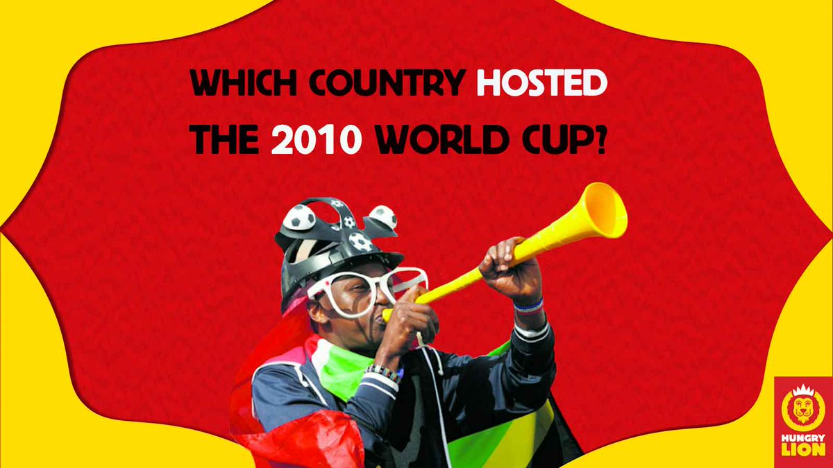 hungrylion's tweet photo. Stand a chance to WIN a meal voucher. Simply answer the following #FIFAWorldCup trivia:

Which country hosted the 2010 World Cup? 

*Winners to be announced tomorrow. 

#HungryLikeALion #FIFAWorldCupQatar2022 https://t.co/4VHtWkVJwY