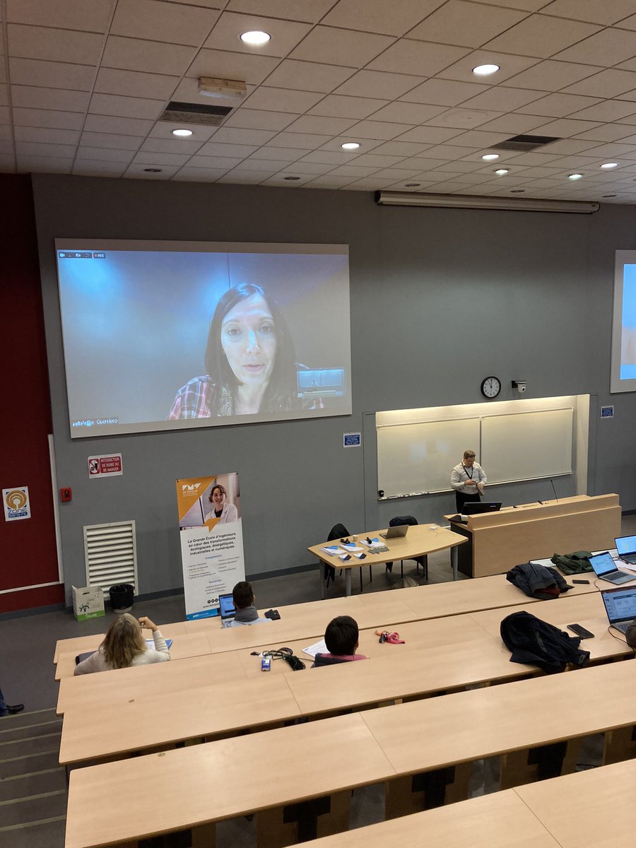 IMT_NordEurope's tweet image. Journée #RECONVERT : présentation d’Annie GUERRIERO - @LIST_Luxembourg - Le projet Digital Deconstruction - le #digital au service du réemploi des #matériaux de #construction.