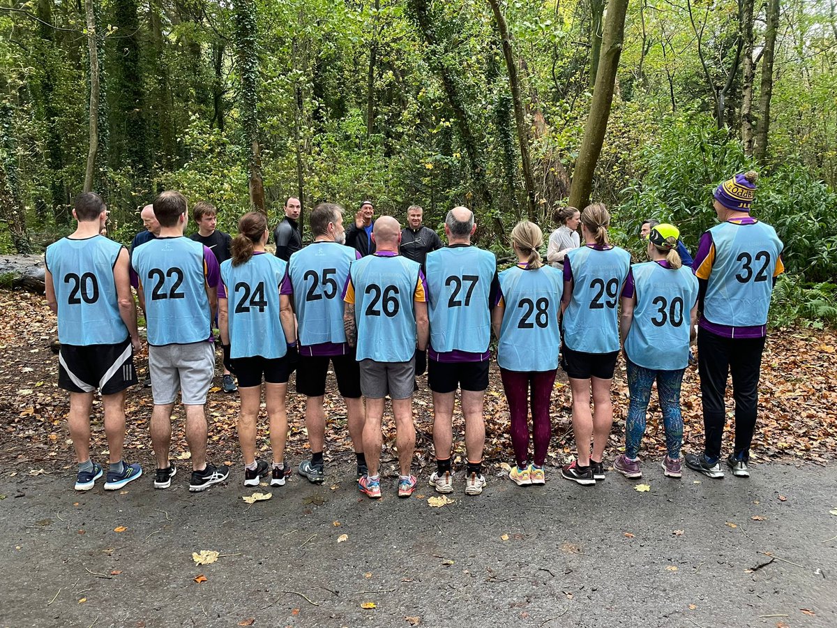 hillsforestpr's tweet photo. Pacer week at Hillsborough Forest @parkrunUK  Get in touch if you’d like to wear the blue bib on Saturday morning! #loveparkrun 🧡 #pacerweek 🎽 https://t.co/e2OyksXKJS