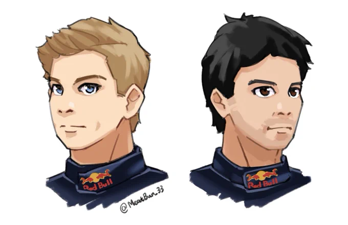 Anime Max and anime Checo, quick study. 