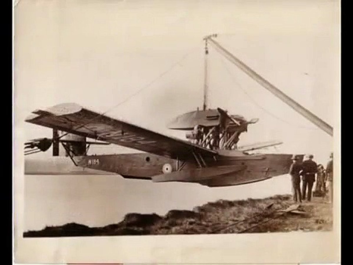 Sailing boat ahoy!
The Beardmore Inverness, was an early monoplane flying boat, that included a set of sails for use in the event of engine failures! 
Designed by the German company Rohrbach for the RAF, but poor performance (powered!) performance led to its cancellation in 1926.
