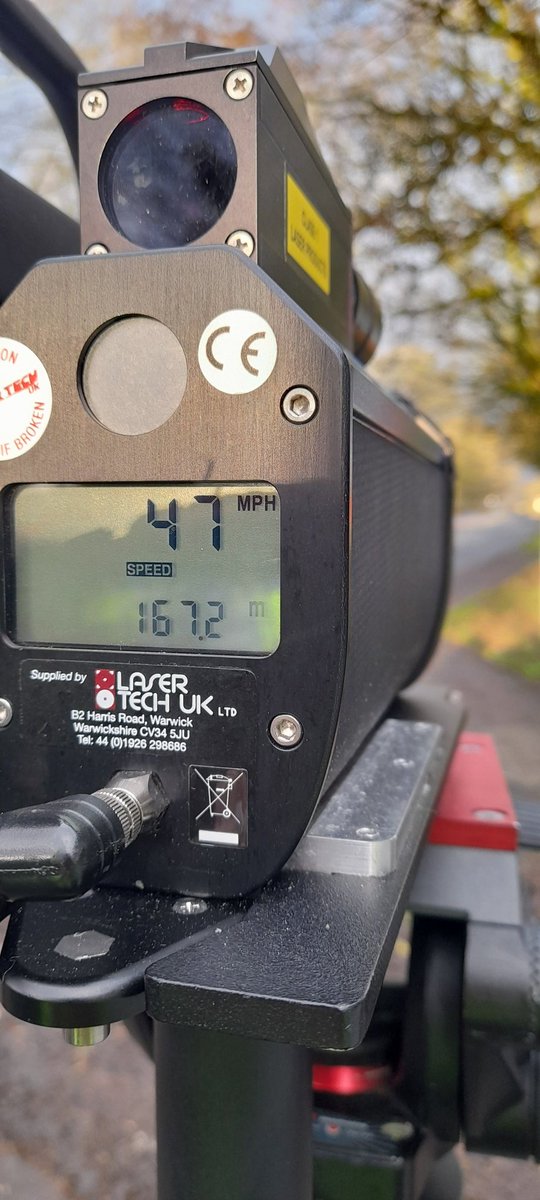 NYTrafficBureau's tweet photo. Visibility &amp; enforcement in the #Craven area today. Out &amp; about in your community.

First location #Threshfield nr Upper Wharfedale school close to a crossing point for children. Highest speed recorded 47mph in a 30mph limit! Please #Slowdown #Fatal5 https://t.co/DX1jv0lEe5