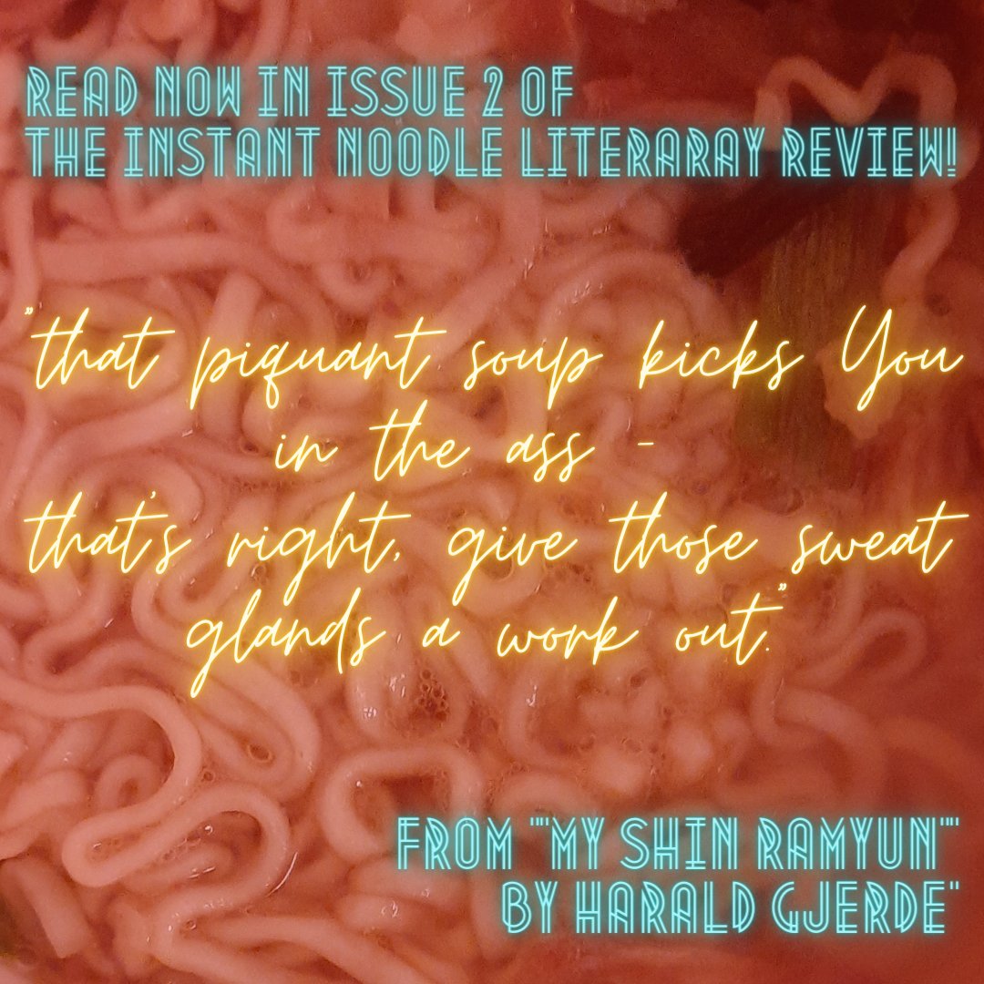 The Instant Noodle Literary Review (SUBS CLOSED) tweet media
