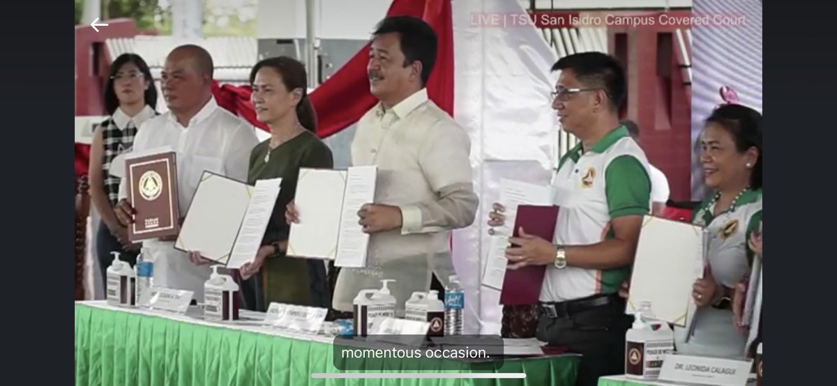 TarlacStateU's tweet photo. #TSUtoday Tarlac State University signed a MOA with CHED and the Provincial Government of Tarlac for the Tarlac Community Sports and Wellness Center. The groundbreaking ceremony for the center shortly followed after the signing. TCSWC will soon rise at the TSU San Isidro Campus. https://t.co/6IE5XPUq3r