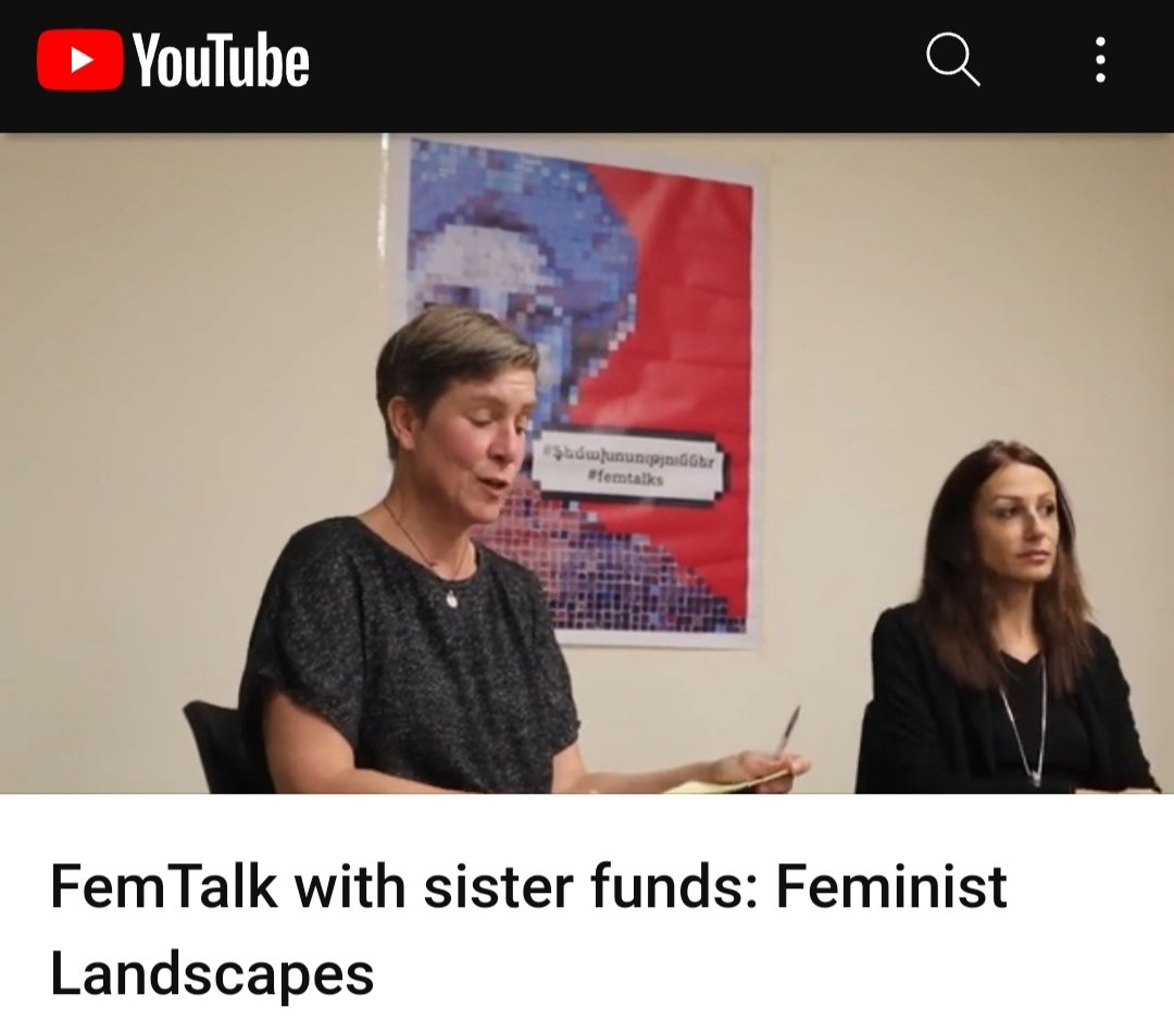 FundArmenia's tweet photo. 📍We are sharing with you a special #FemTalk event with our partners from the following sister funds: filia die frauenstiftung (Germany), FemFund (Poland), Ukrainian Women's Fund, Women's Fund in Georgia. 

https://t.co/KDzCxCyfxi https://t.co/2wRHnRQxY8