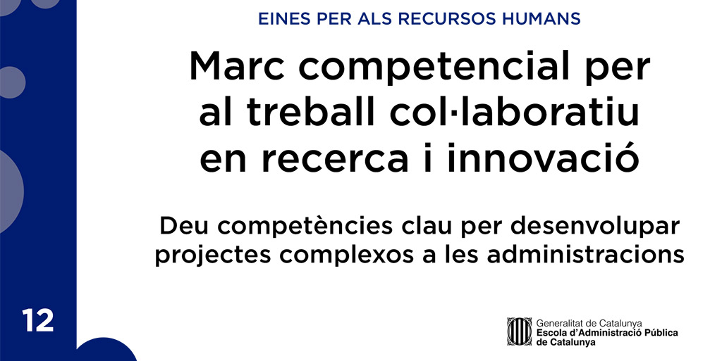 eapccat's tweet photo. 🆕 Publiquem el ‘Marc competencial per al treball col·laboratiu en #recerca i #innovació’

🚀 Volem promoure el treball en xarxa i la solidesa dels equips tranversals que busquen solucions a problemes complexos. Amb 10 #competències clau #recercaEAPC

📕 https://t.co/cetkvXSJgY https://t.co/9nAXKrCsTX