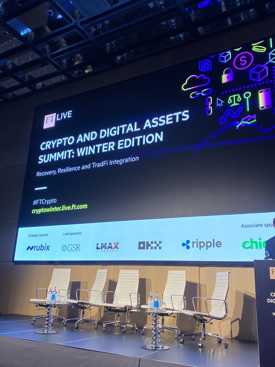 We’re here at <a href="/ftlive/">Financial Times Live</a> in London for the crypto and digital asset summit.

👋 Stop by our booth for a chance to win swag and a pair of 2023 McLaren tickets!