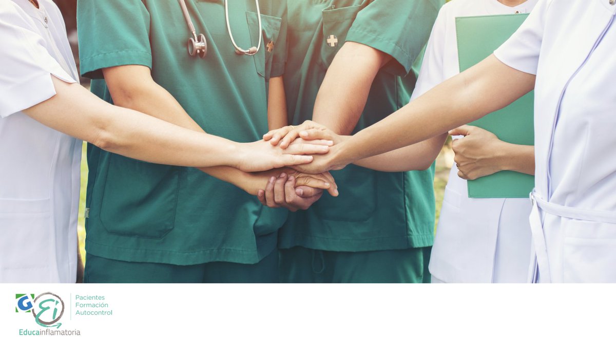 👨‍⚕️ En el momento que el paciente es diagnosticado de una #EII es conveniente que acuda a una primera consulta de #Enfermería.

Allí se le proporcionará información sobre cuáles son las vías de acceso a la Unidad de EII o cuáles son los signos de alarma de la enfermedad.