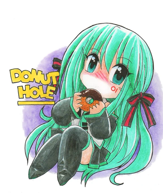 #いいニーハイの日 ニーハイといえばミクさん 
