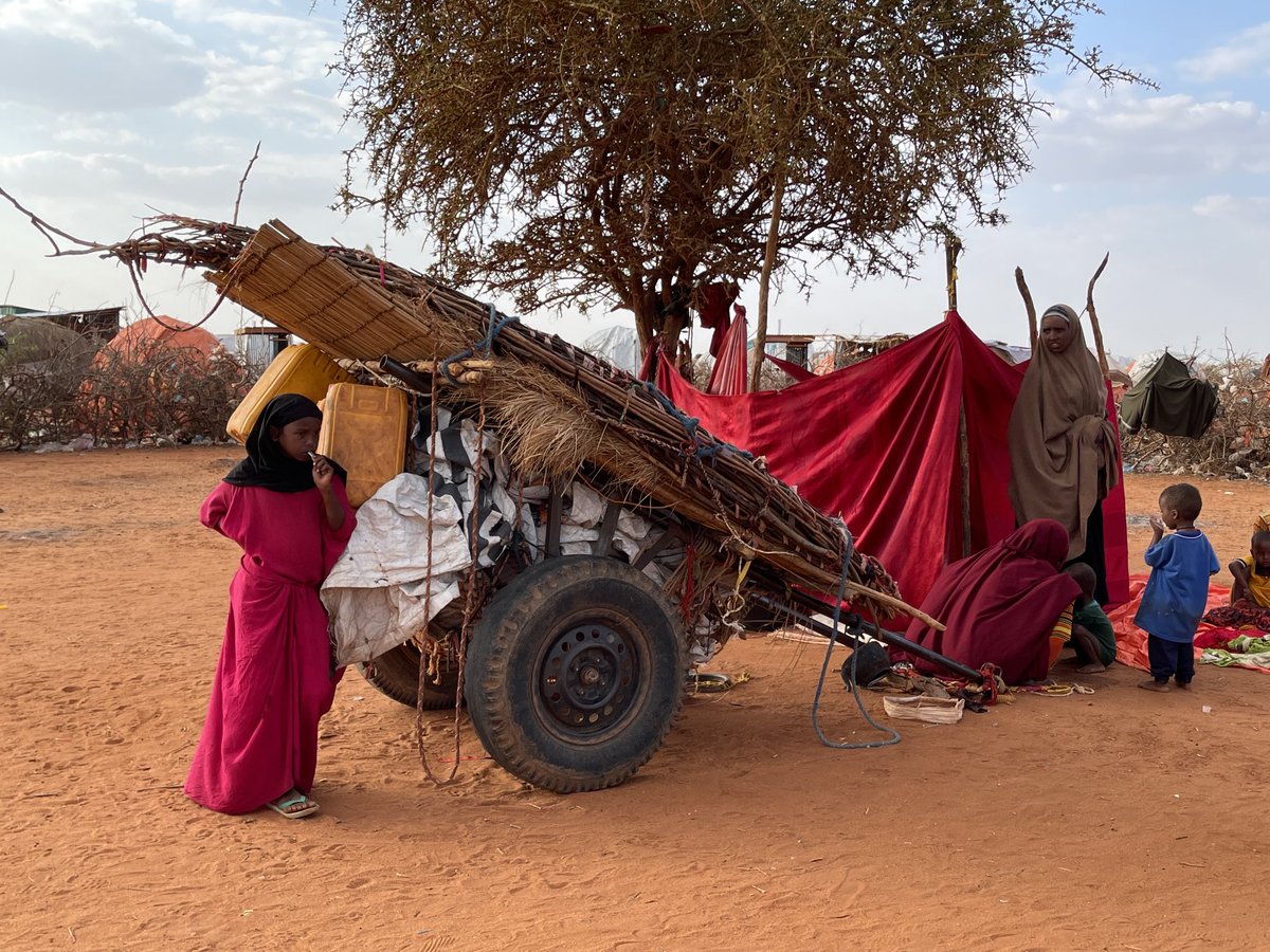 Margaret Evans (@mevanscbc) on Twitter photo Drought is driving vast numbers of Somalis off their land in search of food and water. This family walked six days before reaching the town of Dolow. Fear of famine looms. This morning <a href="/CBCWorldReport/">CBC World Report</a> Drought is driving vast numbers of Somalis off their land in search of food and water. This family walked six days before reaching the town of Dolow. Fear of famine looms. This morning <a href="/CBCWorldReport/">CBC World Report</a>