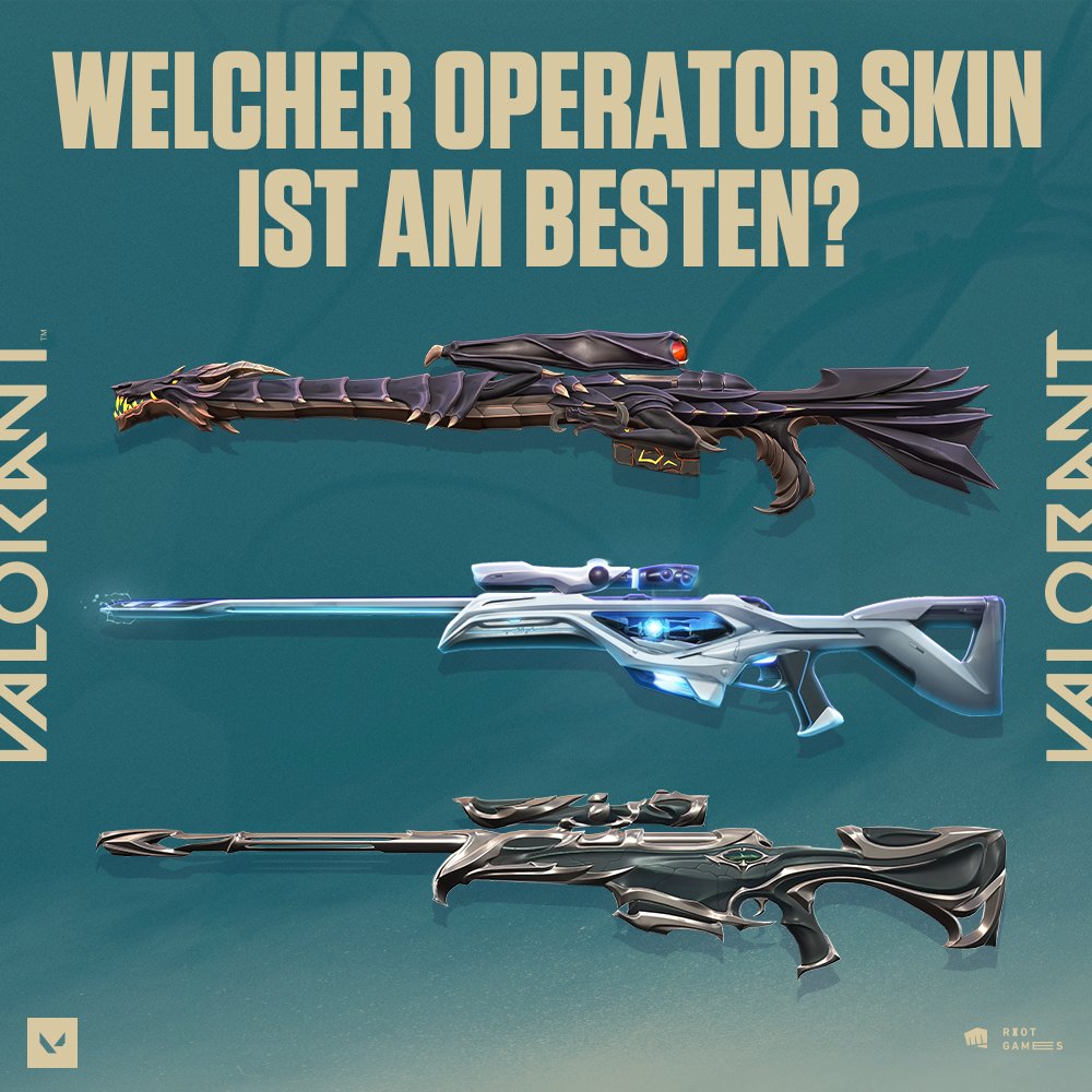 Füll die Lücke aus:

___ ist der beste Operator Skin!