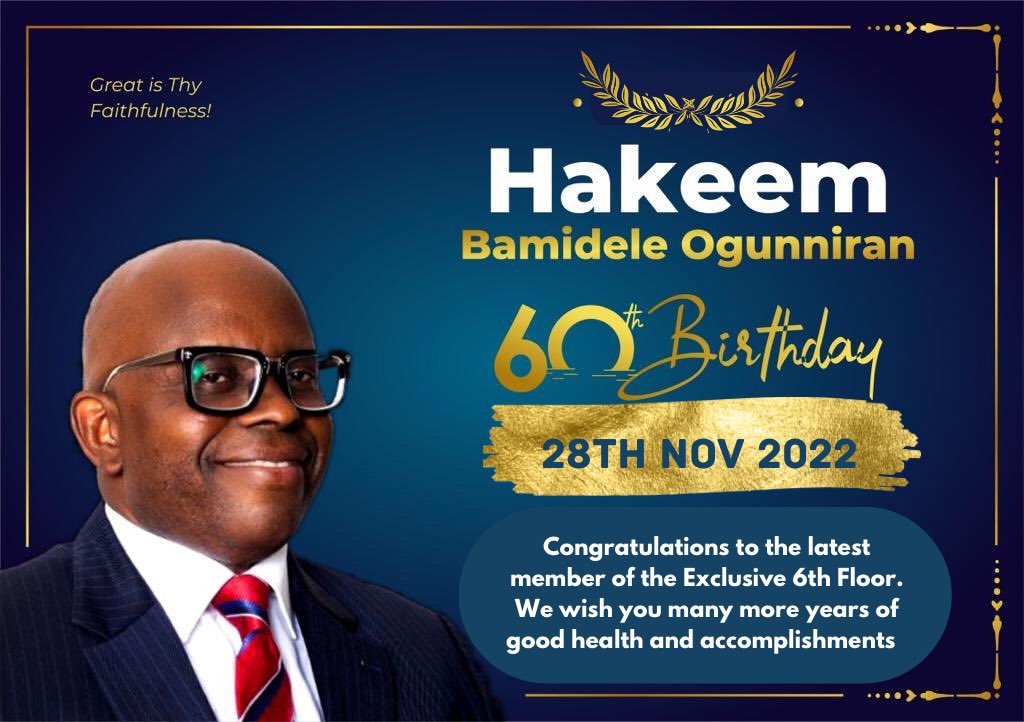 KyriousCoop's tweet photo. Congratulations to the latest member of the Exclusive 6th Floor.
We wish you many more years of good health and accomplishments

#eximiarealty
#Happy60thbirthday
#realestate https://t.co/SoXg5Ncmhy