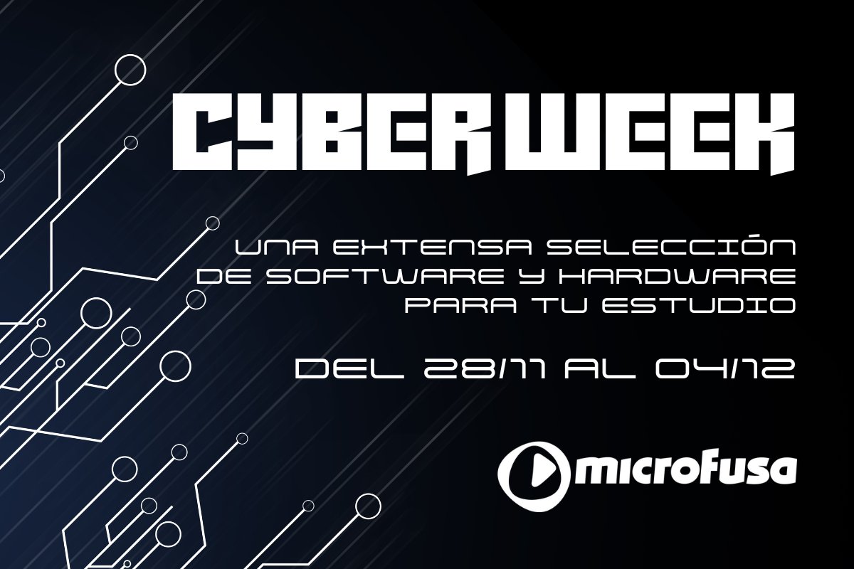 microFusa's tweet image. 👋🤖 ¡Bienvenida, #CyberWeek! Nueva selección de #software y #hardware con los mejores precios del año, hasta el 4 de diciembre. 

tienda.microfusa.com/black-friday-h…