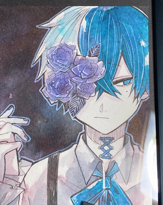 これまで密かにファンだったarikoさん()の原画とシールをお迎えいたしましたヨツイツくん大好きなのでお迎えできてとっても嬉しいです大切に楽しませていただきます好きだぁ〜〜… 