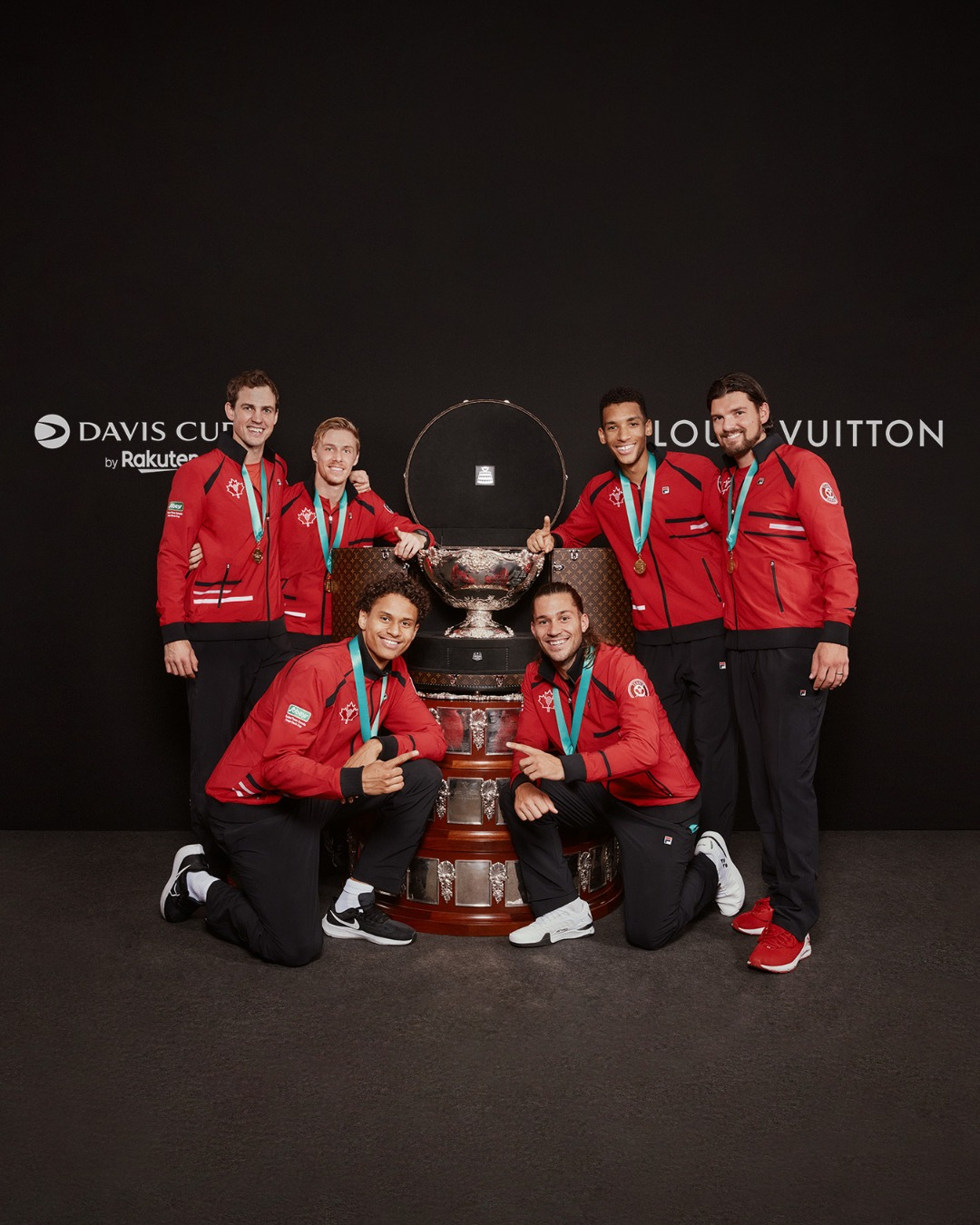 Louis Vuitton on X: Congratulations to the @TennisCanada Team, 2022 Davis  Cup Winners. For the third time, Louis Vuitton has crafted a bespoke Trophy  Travel Case for The World Cup of men's