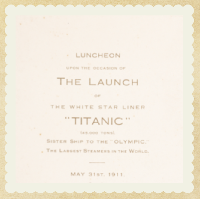 ✨While looking at these fascinating objects, we can only imagine what life on board looked like. Among many other treasures, Titanic’s last menu was found.

#TitanicTheExhibitionNYC
