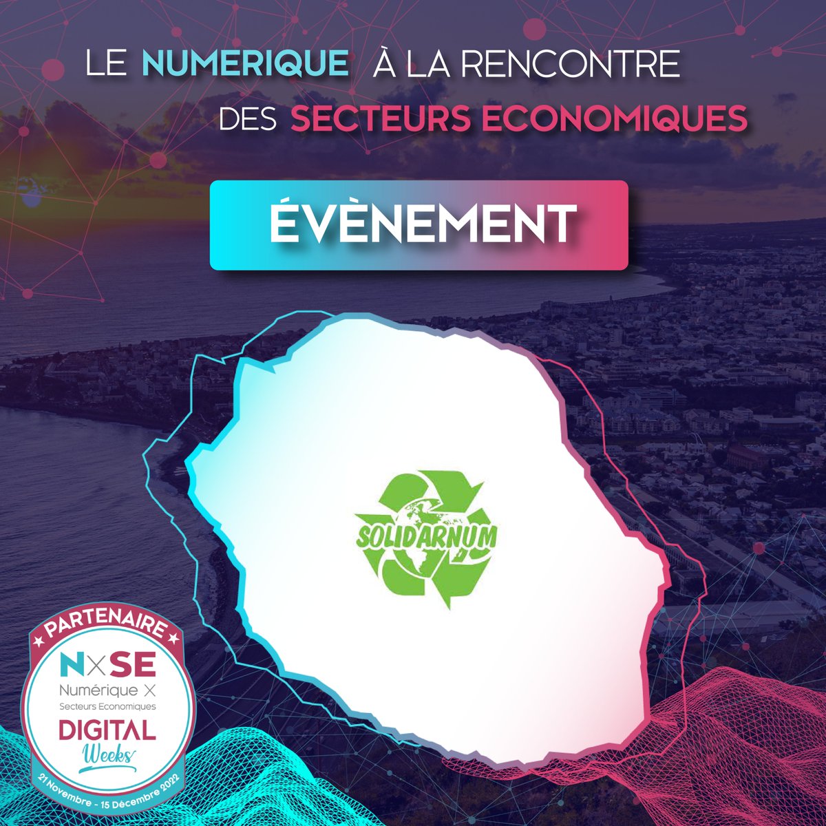 📣 ÉVÈNEMENT <a href="/ForumNxSE/">NxSE - Digital Weeks</a>  : 𝗡𝘂𝗺𝗲́𝗿𝗶𝗾𝘂𝗲 𝗲𝗻 𝗖𝗼𝗺𝗺𝘂𝗻[𝘀] | 𝗟𝗮 𝗥𝗲́𝘂𝗻𝗶𝗼𝗻 𝟮𝟬𝟮𝟮 𝗯𝘆 SOLIDARNUM 💡
➡️Les mardi 6 et mercredi 7 décembre 2022
Vous souhaitez en savoir plus ? 
👉 lnkd.in/deMk_34X