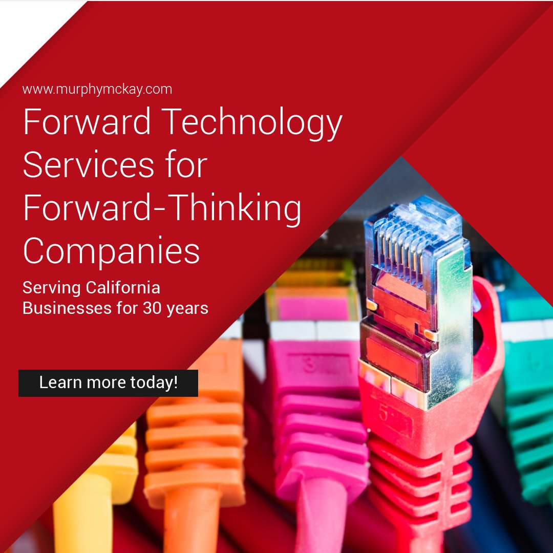 MurphyMcKay's tweet photo. Murphy, McKay &amp; Associates, Inc. will help your company navigate the many technology alternatives available and use those alternatives to help you achieve your short and long-term goals.

👉 https://t.co/r7fzhnkjar

#itinventory #technology #murphymckay #MurphyMcKayandAssociates https://t.co/4yFmdvE3tZ