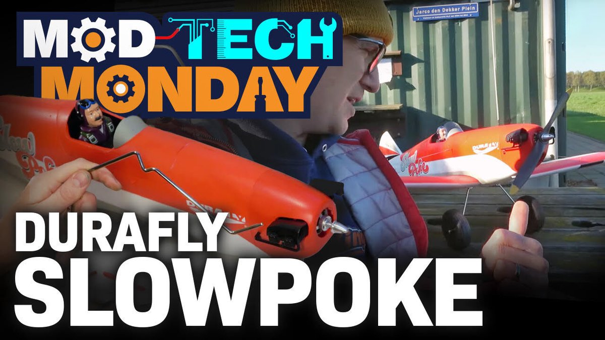 HobbyKingLive's tweet image. In this week&apos;s Mod Tech Monday, Stuart goes steps to radically change the look and performance of the stock Durafly SlowPoke 1200mm (47.2) PNF. bit.ly/3F89bJy #durafly #modtechmonday #rctutorial