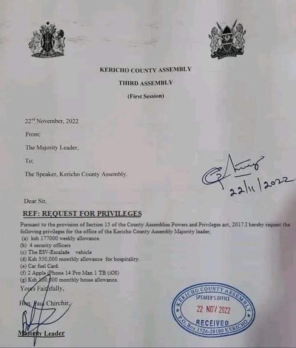 SokoAnalyst's tweet photo. The way Counties are eating public money with the essence of Privilege is making me ask, is Devolution worth it at this rate? https://t.co/hfbkzG8yeG