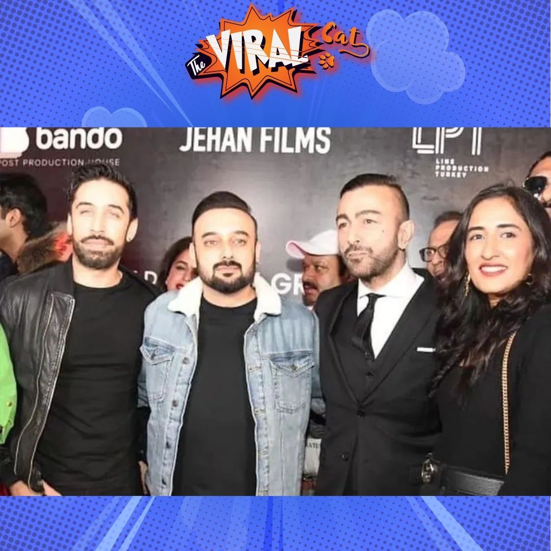 Celebrities spotted at the Premiere of Zarrar.

@mshaanshahid 

#ShaanShahid #zarrarthefilm #premièrenight #Entertainment #pakistanimediaindustry #lollywoodmovies #TheViralCat #MoreThanJustaMeow