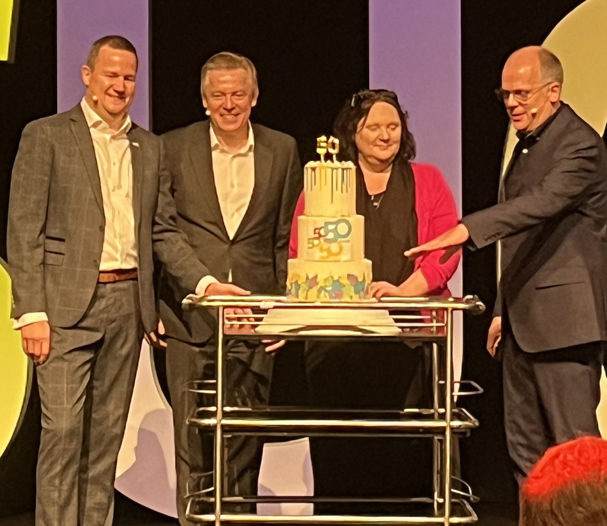 James Marland (@jamesmarland) on Twitter photo Celebrating 50 years of SAP at #UKISUGConnect with Paul Cooper, Craig Dale, <a href="/SAPUKIreland/">SAP UK & Ireland</a>’s MD Michael V and a surprised Mandy Bentley (this was not on the agenda!) Celebrating 50 years of SAP at #UKISUGConnect with Paul Cooper, Craig Dale, <a href="/SAPUKIreland/">SAP UK & Ireland</a>’s MD Michael V and a surprised Mandy Bentley (this was not on the agenda!)