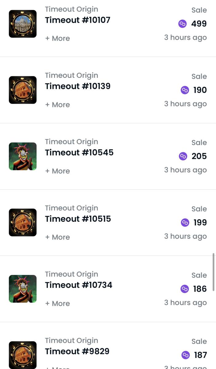 Let's take a minute to review the first 24 hours of this innovative game! 👀

✅ Jackpot at $15k and growing 💸

✅ Already 12 #ETH volume and 1136 sales ! 🔥

✅ big sales, some even at 500 #MATIC ! 🎉

Where will we be tomorrow ?
In the weeks to come ?🤔
Maybe #ToTheMoon 🚀🚀🚀