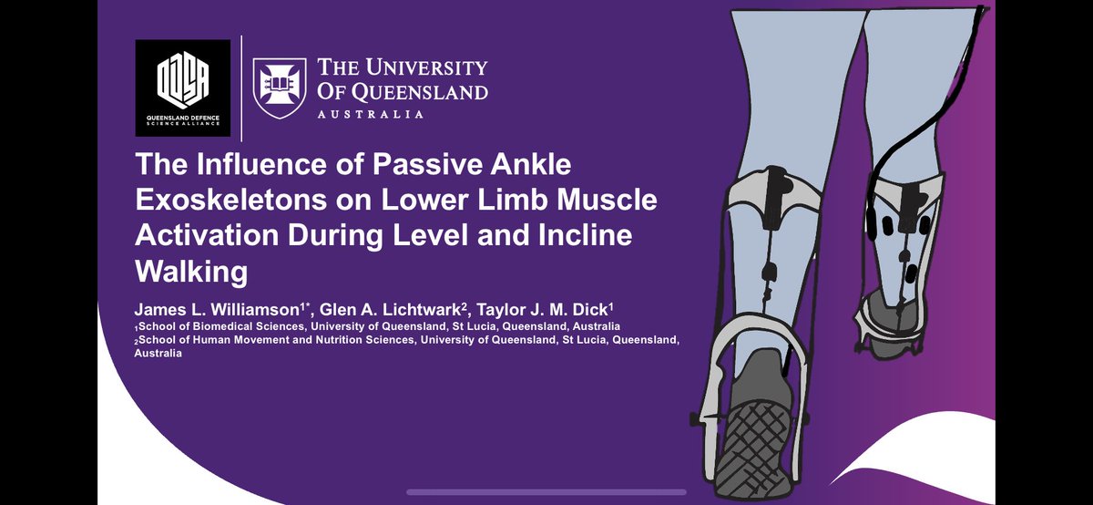 Thanks ABC 13 for the chance to share our new (preliminary) passive ankle exoskeleton data! #ABC13biomech <a href="/ANZSB/">ANZSB</a> <a href="/TaylorJMDick/">Taylor Dick</a> <a href="/GlenLichtwark/">Glen Lichtwark</a>