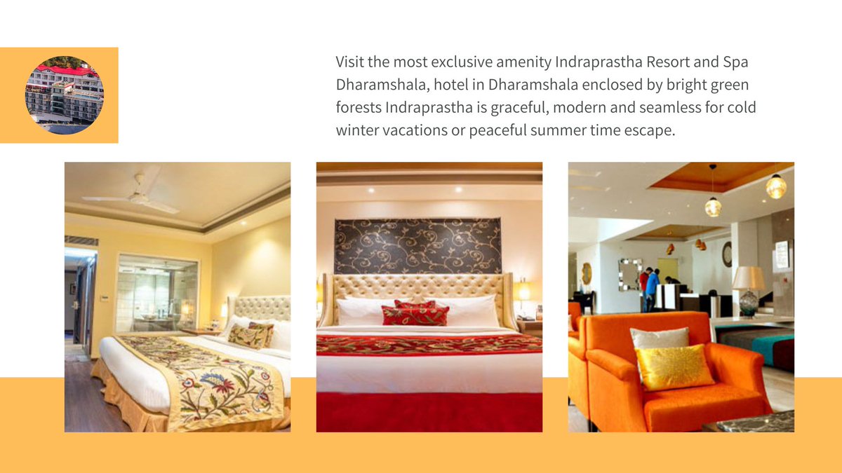 ipresorts's tweet photo. Hotel Indraprastha Resort and Spa Dharamshala are the most popular 4 Star Luxury hotels in Dharamshala. The hotel is situated in upper Dharamshala, a very peaceful and nature-loved place near Mcleodganj, Dharamshala. https://t.co/CUOwBq2r6e