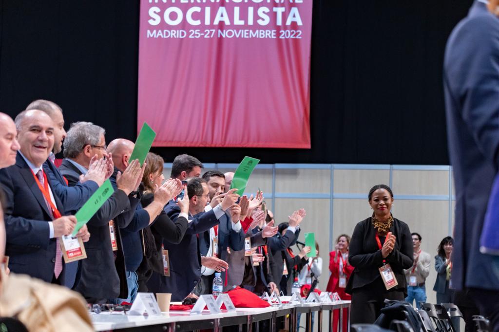 news_ghana's tweet photo. Benedicta Lasi elected first African, woman and youngest S-G of Socialist International https://t.co/00L4tVXtdB #Politics #and #BenedictaLasi #elected #FirstAfrican https://t.co/kur4jHbfzZ