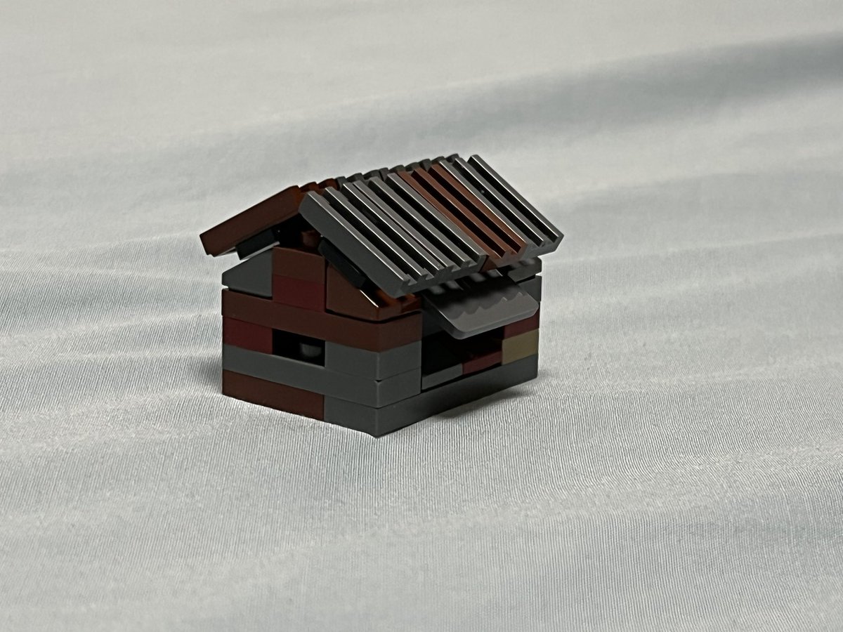 アパートとボロ小屋