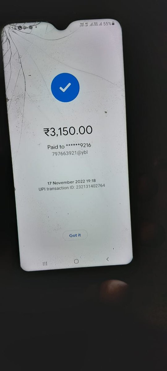 <a href="/SKFinanceLtd/">SK Finance Limited</a> ess kay आपके रिकवरी एजेंटो ने एक गरीब किसान बेटे के साथ मारपीट गाली गलोच करके बाईक सिर्फ 3 किश्त ना भरने पर छिनी जबकि लोन पूरा हो चुका है लास्ट किश्त 17/11/22 को जमा की है <a href="/RajPoliceHelp/">Rajasthan Police HelpDesk</a> <a href="/RMASindia/">RMAS Foundation #MIDDLE_CLASS (Mission 21K )</a> help वारदात अजमेर जिले के पुष्कर की है ।