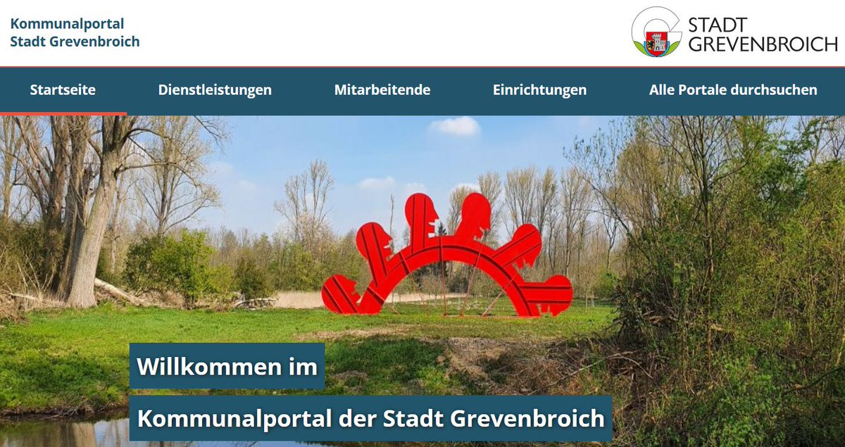 Städtisches #Bürgerportal ist online 
⏩ grevenbroich.kommunalportal.nrw