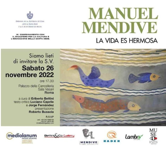 “La Vida es Hermosa” del artista plástico 🇨🇺Manuel Mendive se expuso en el Vaticano Inspirada en las raíces africanas yoruba-lucumí se muestra en un ambiente puramente católico Es lo especial y mágico d la cultura, pasa fronteras y creencias religiosas elcanarioamarillo.wordpress.com/2022/11/28/obr…