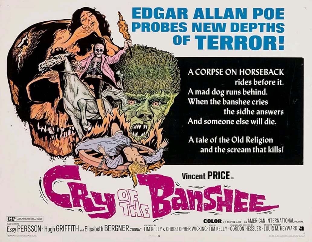 TheFilmFair's tweet photo. 4 Horror films 1 year - 1970 #IDrinkYourBlood #TheVampireLovers #CryOfTheBanshee #HatchetForTheHoneymoon https://t.co/76diES4qM6