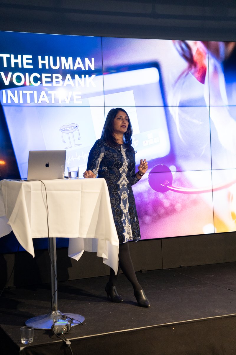 indexaward's tweet photo. "Today, we've got about 95,000 people from around the world who've contributed their voice to our human voicebank initiative. From six all the way to 91 (...) and millions of sentences banked to help us create more voices for people who need them." @TweetRupal https://t.co/0hVn2PcNdU