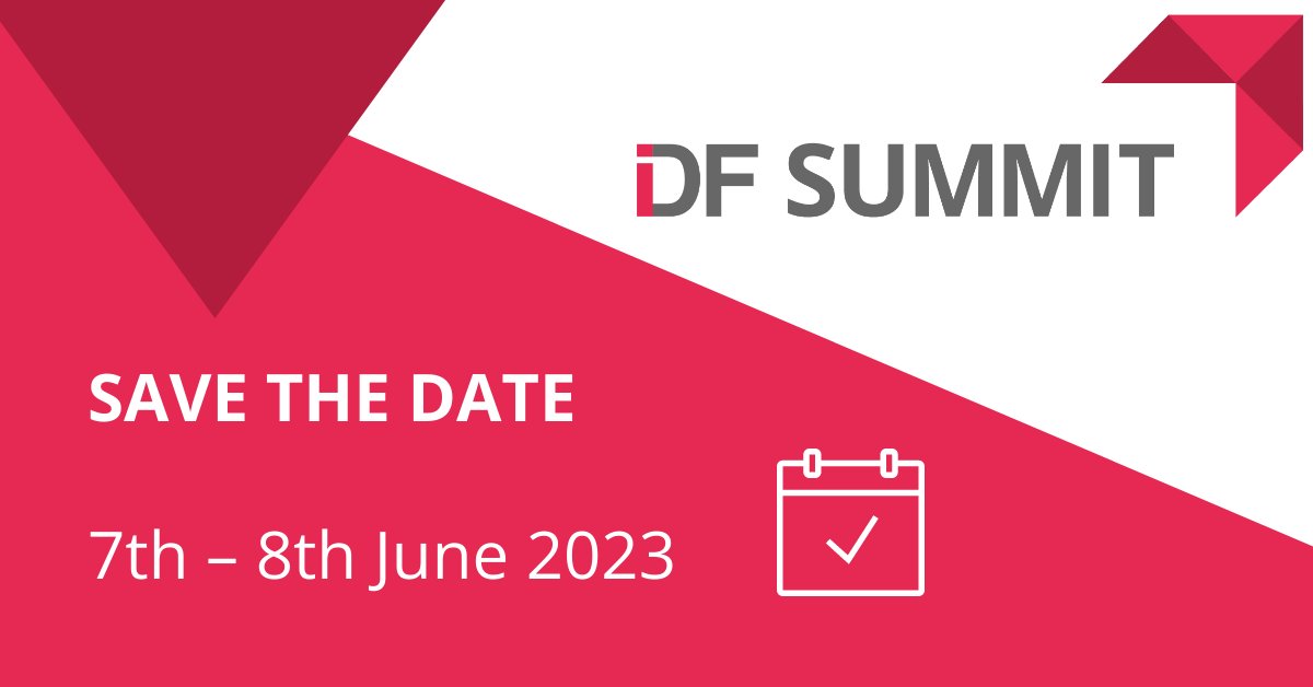 SAVE THE DATE:  #IDFSummit2023 will be held on 7-8 June 2023. 

Please save the date in your calendars, and further details on location, agenda and speakers will follow in due course. 

Review the IDF 2022 Summit: insdevforum.org/knowledge/foot… #ClimateChange #Insurance