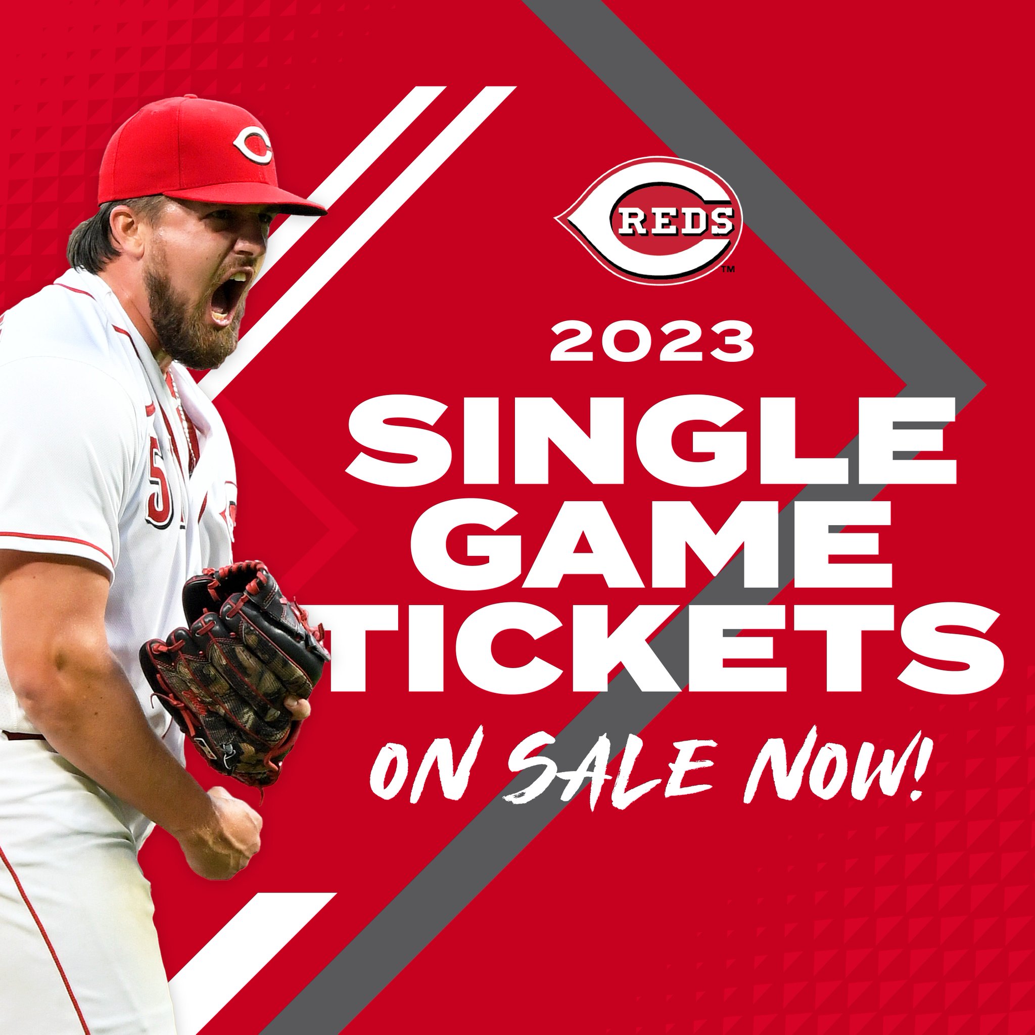 Cincinnati Reds on Twitter "2023 Reds single game tickets, excluding